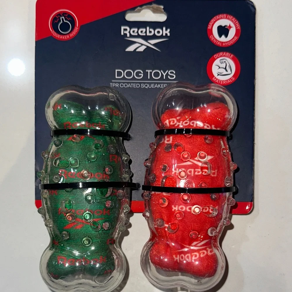 Reebok Dog Toys Christmas Bones